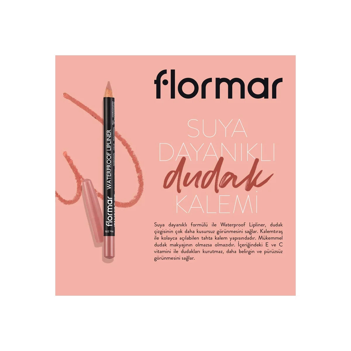 Waterproof Dudak Kalemi Undressed 235




