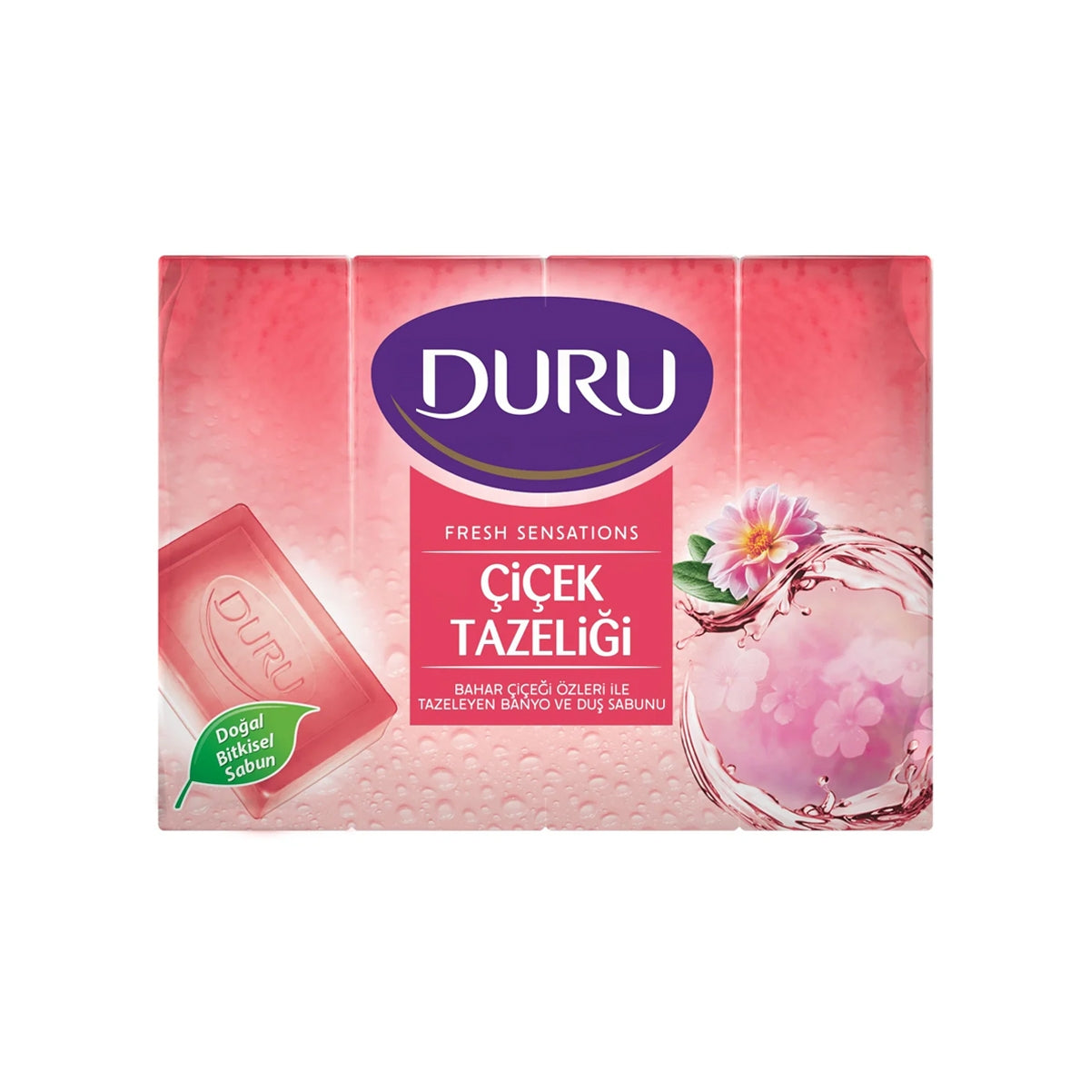 Tazeleyici Duş Sabunu Çiçek Tazeliği 4x150gr




