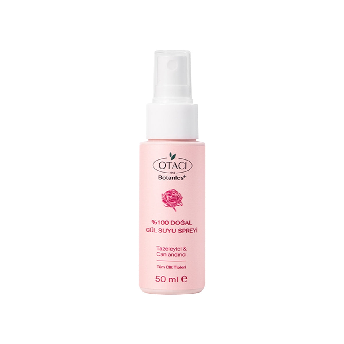 OTACI Botanics+ Gül Suyu Yüz Spreyi - %100 Doğal