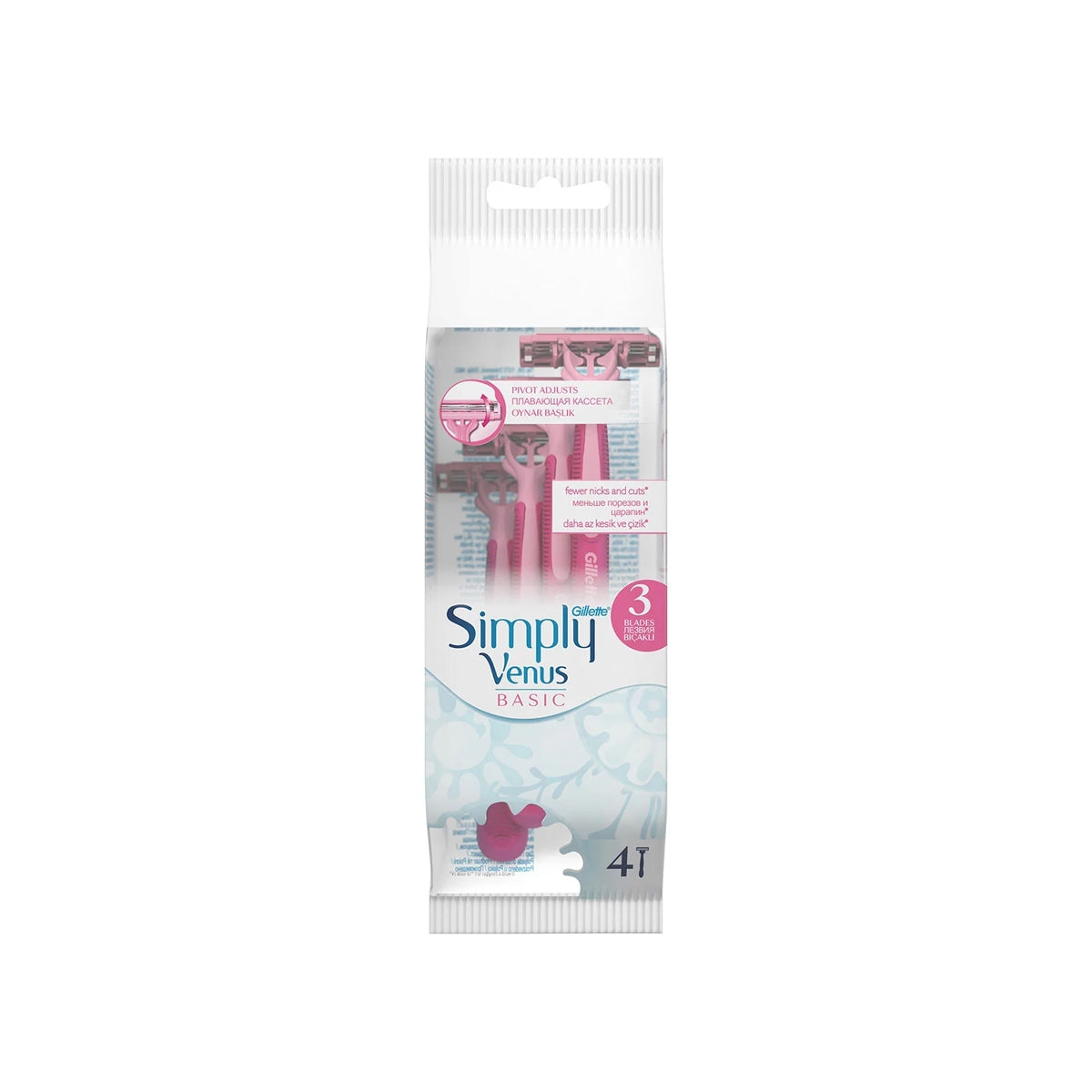 Simply 3 Basic 4'lü Poşet