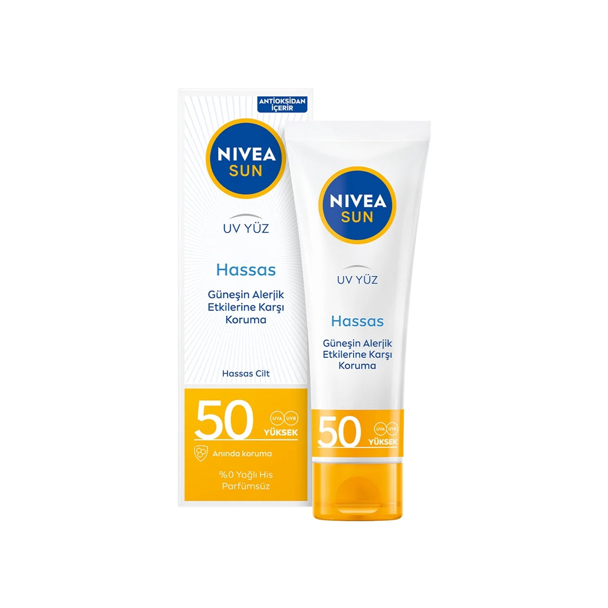 Yüz Koruma Ultra Hassas Spf 50 +50 ml
