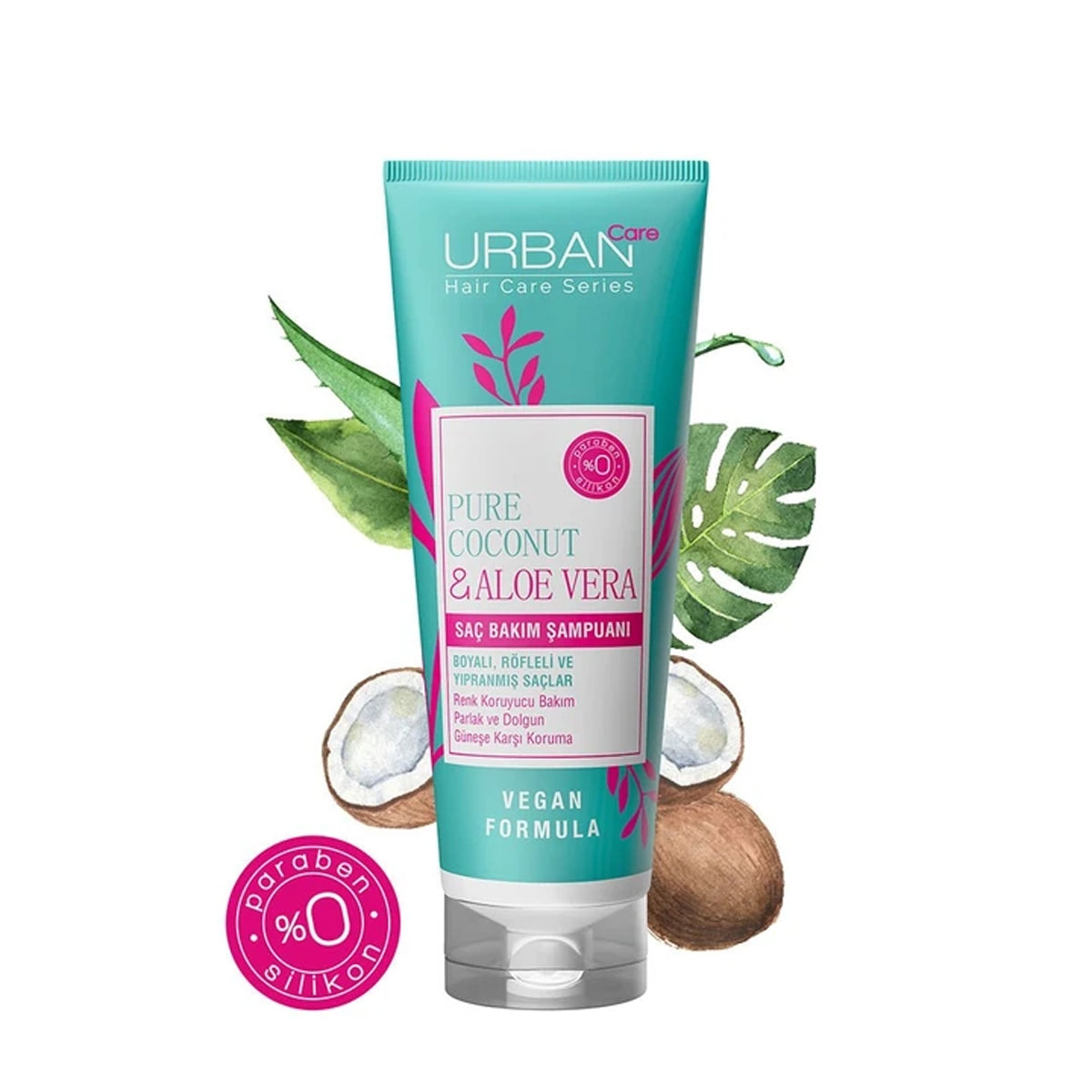 Pure Coconut Aloe Vera Şampuan 250 ml