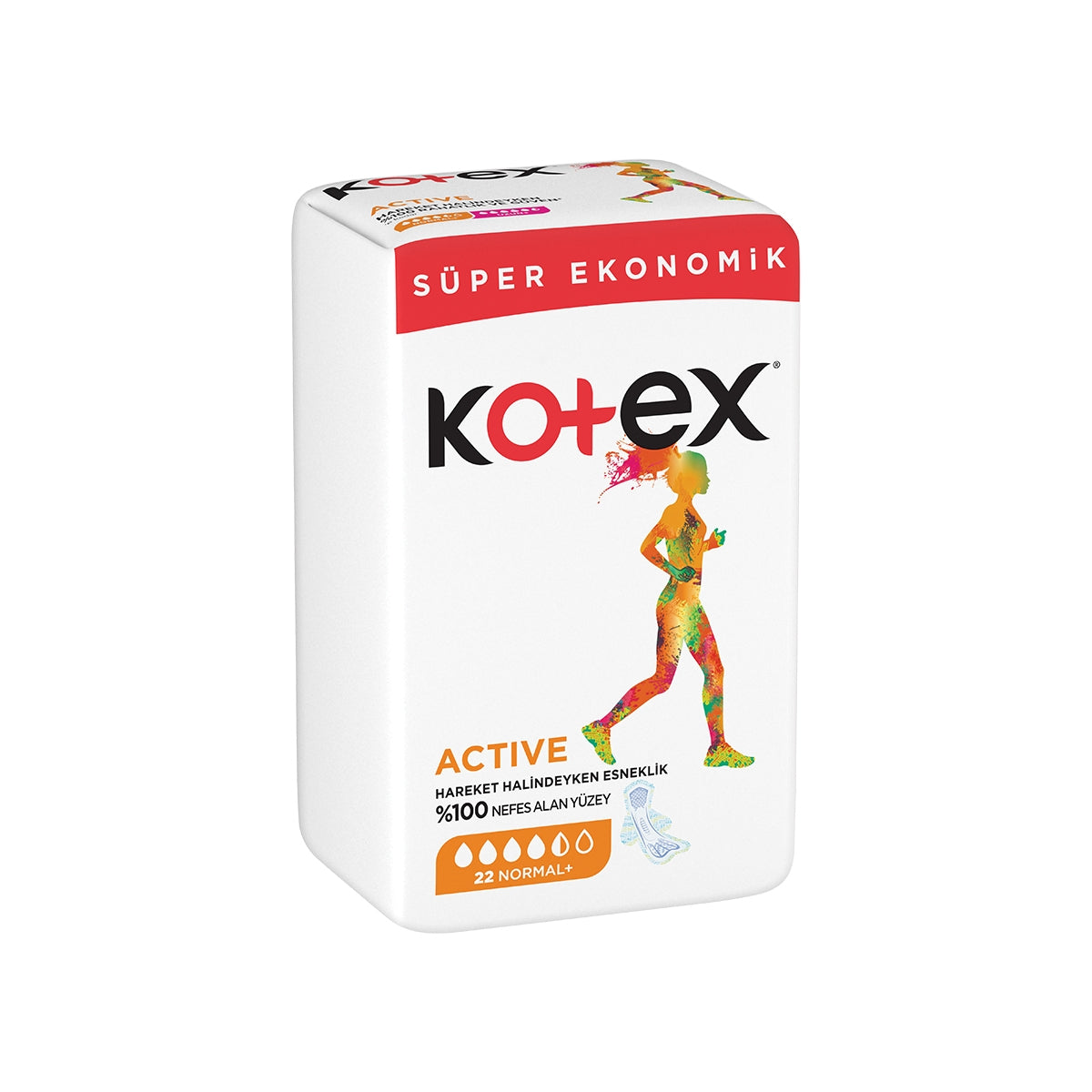 Hijyenik Ped Active Süper Ekonomik 22'li