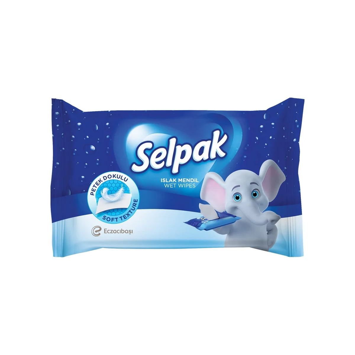 Klasik Islak Cep Mendil 3'lü