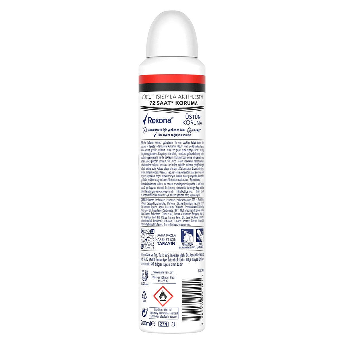 Bayan Deodorant Sprey Invisible B-W 200 ML