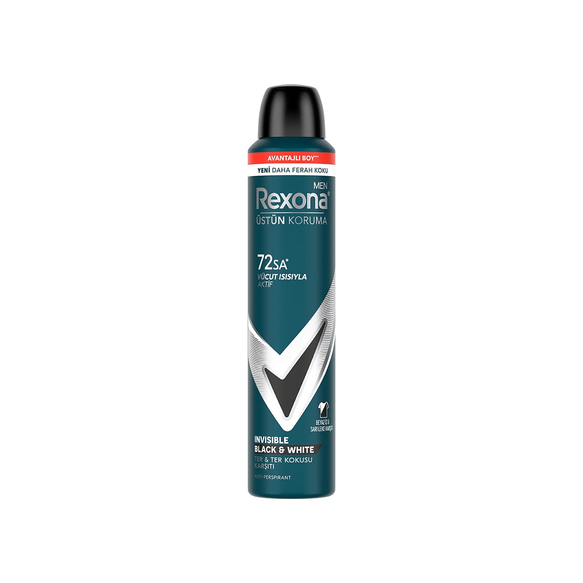 Erkek Deodorant Sprey Invisible B-W 200 ML