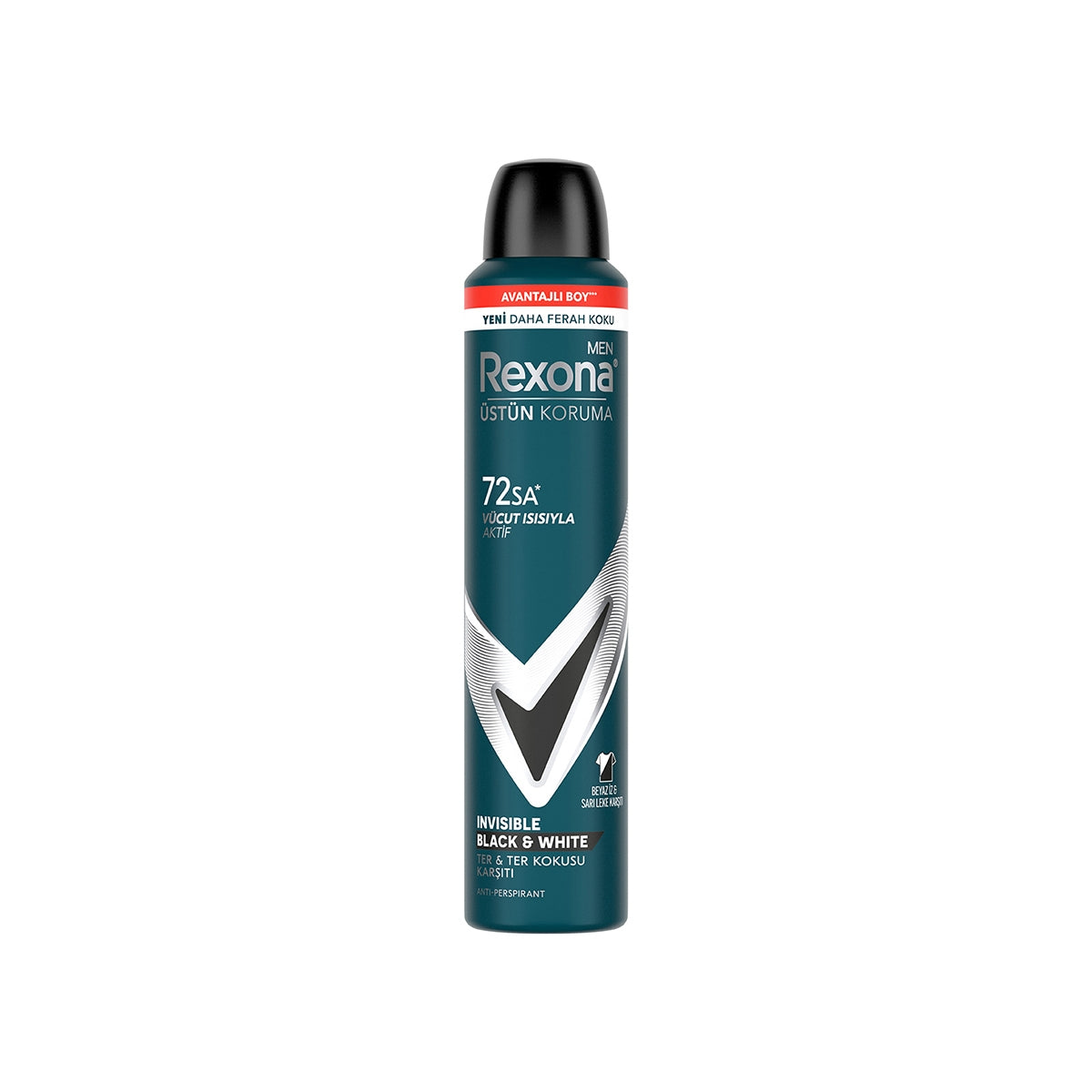 Erkek Deodorant Sprey Invisible B-W 200 ML