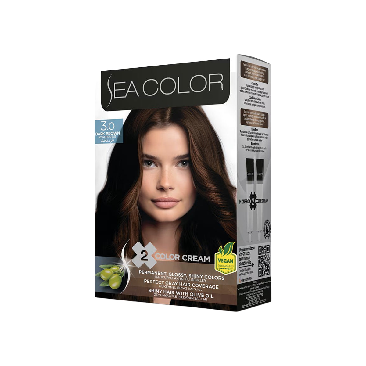 Set Saç Boyası Koyu Kahve 3.0