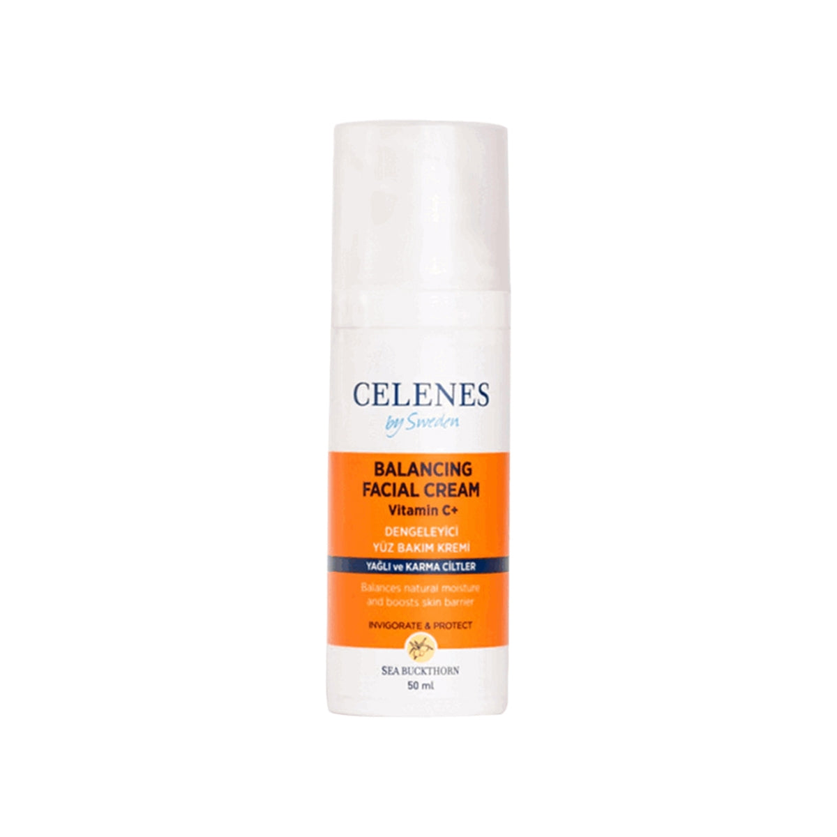 Sea Buckthorn Dengeleyici Yüz Kremi Yağlı ve Karma Ciltler 50 ml