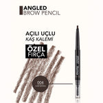 Angled Kaş Kalemi Dark Brown 04