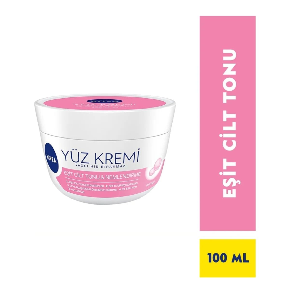 Eşit Cilt Tonu ve Nemlendirme Yüz Kremi 100 ml