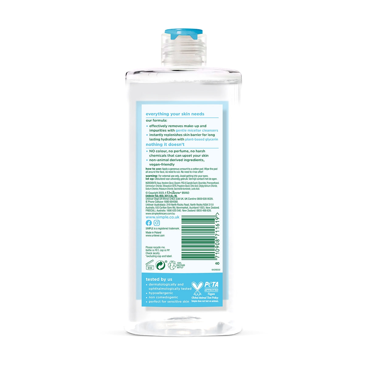 Water Boost Micellar Makyaj Temizleme Suyu 400 ml