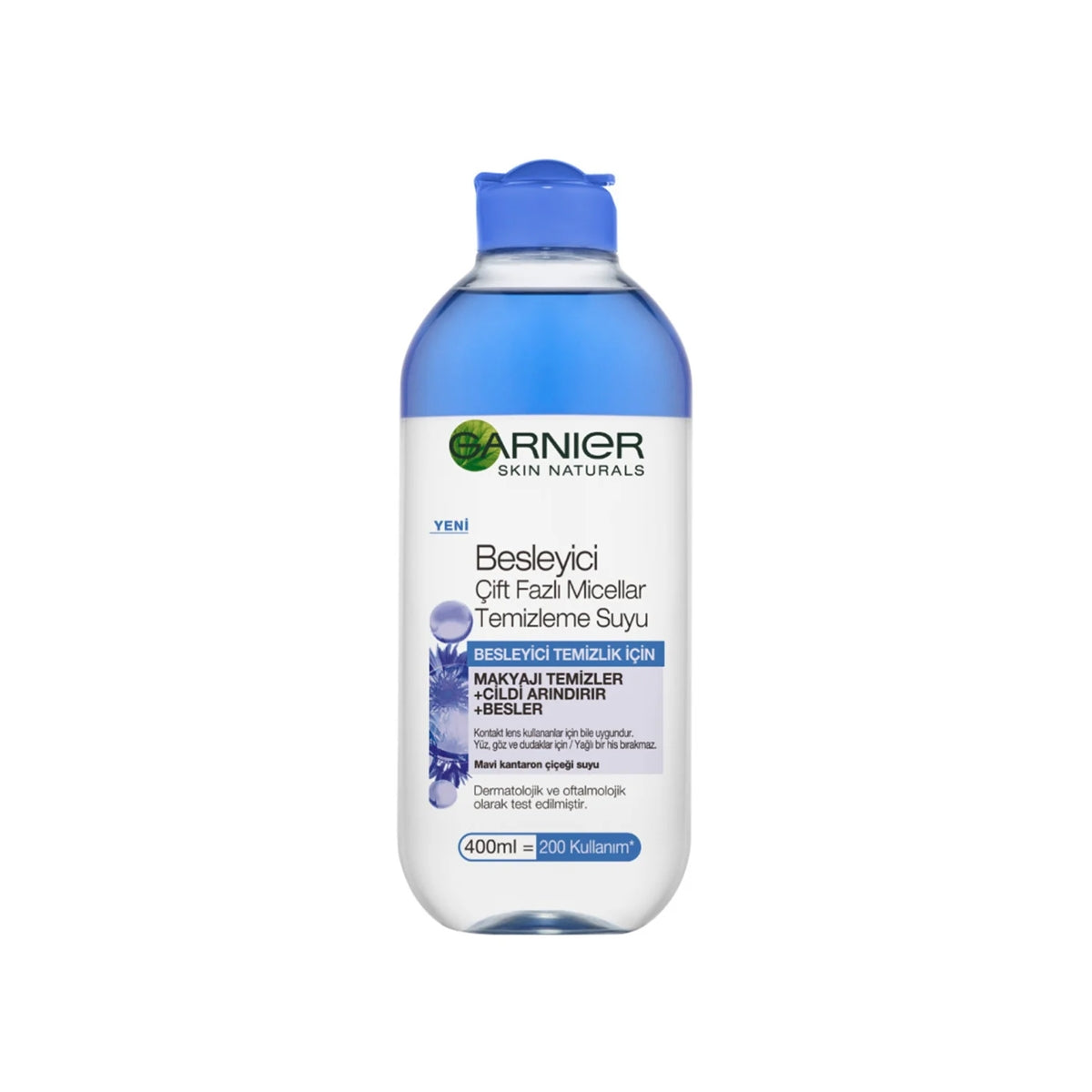 Çift Fazlı Mavi Micellar 400 ml