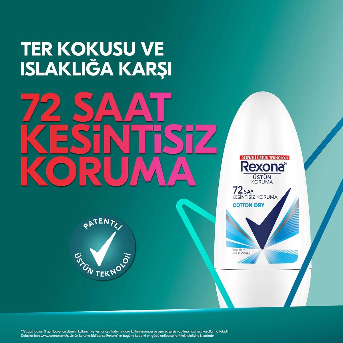 Cotton Dry Kadın Roll-On 50 ml
