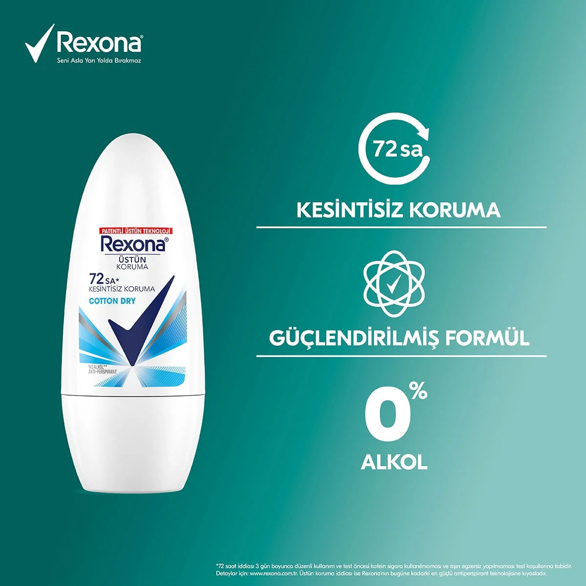 Cotton Dry Kadın Roll-On 50 ml
