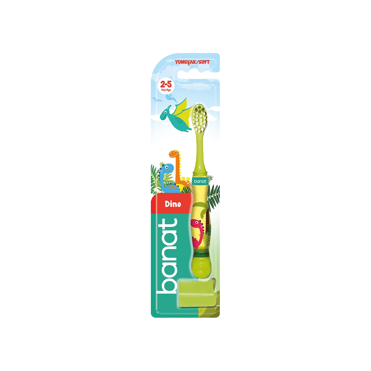 Junior Dino Diş Fırçası Soft Tekli