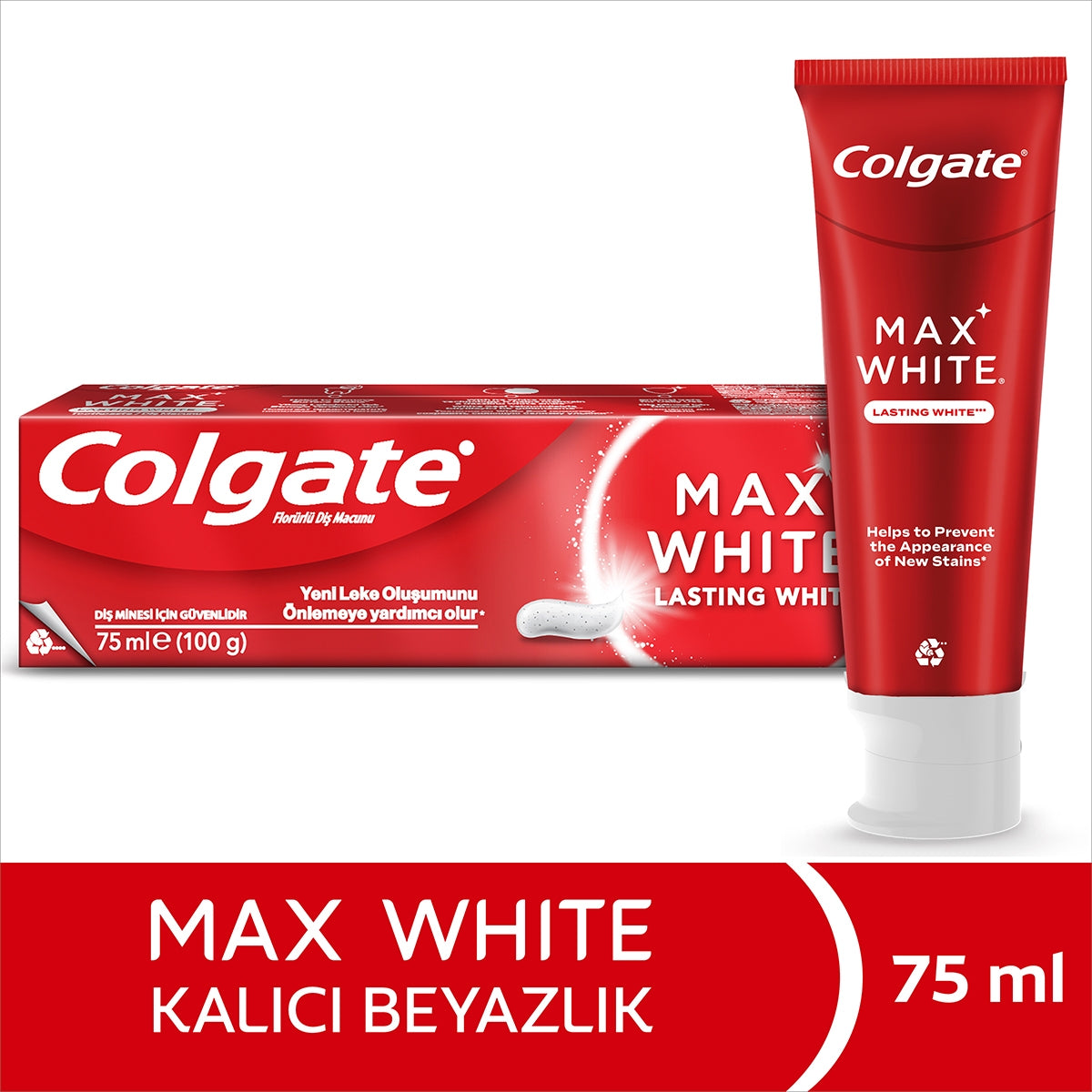 Max White Kalıcı Beyazlık 75 ml