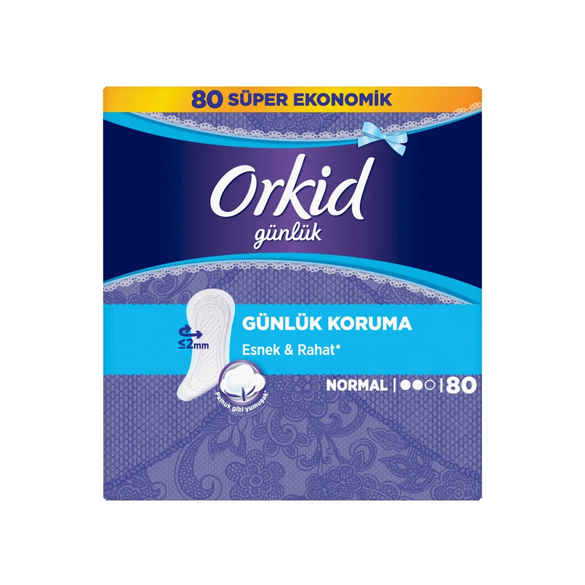 Günlük Ped Günlük Koruma Normal 80 li
