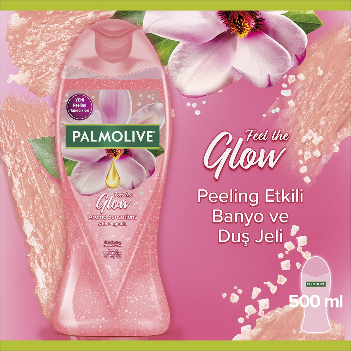 Aroma Sensation Feel Glow Peeling Etkili Duş Jeli 500ml