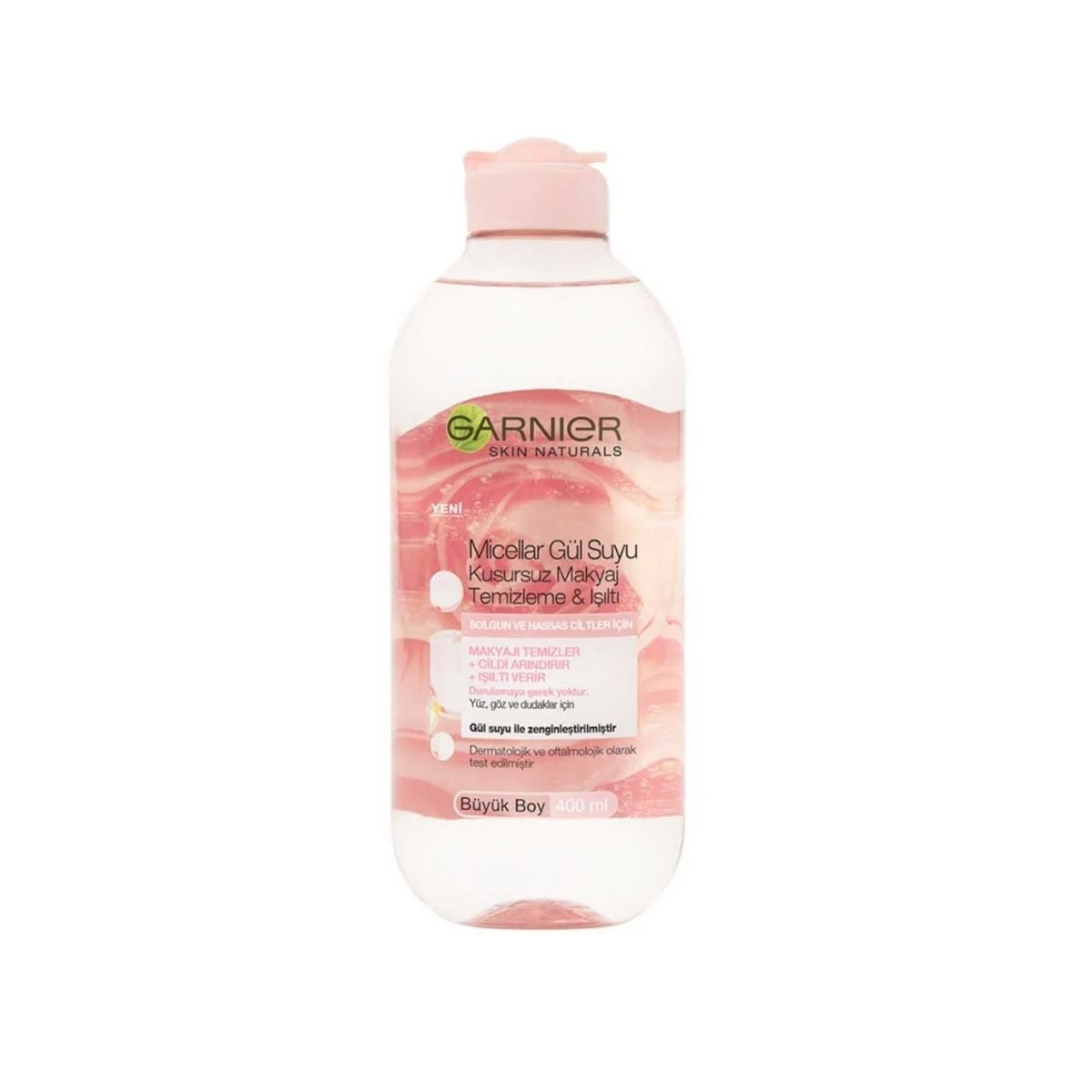 Garnier Micellar Gül Suyu Kusursuz 400 ml Makyaj Temizleme Suyu
