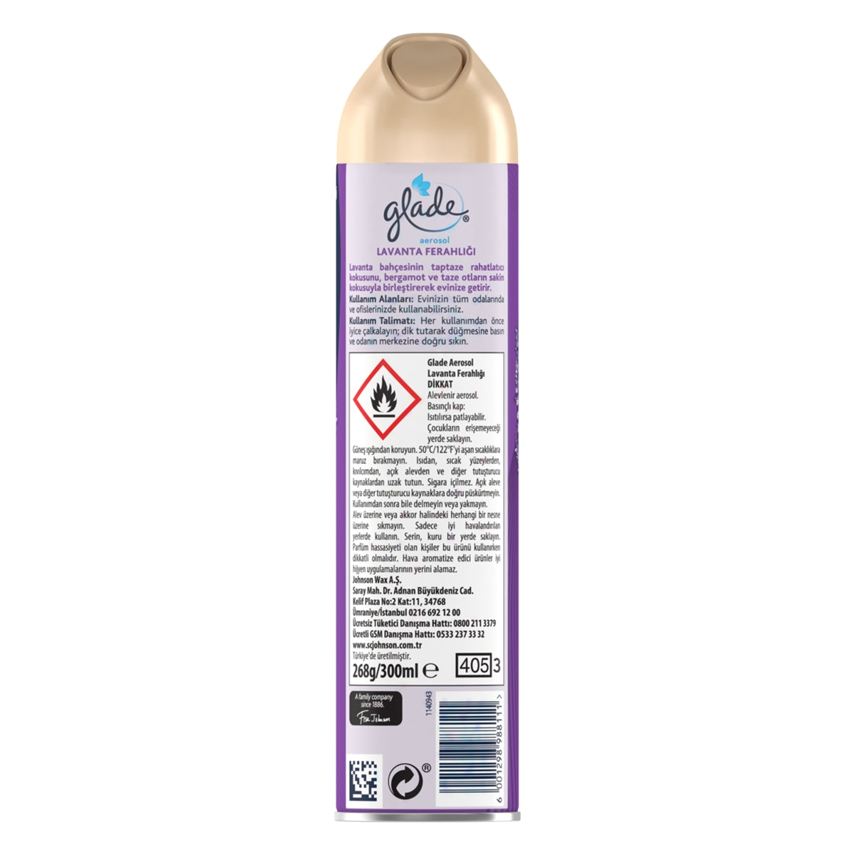 Lavanta Ferahlığı Aerosol 300ml
