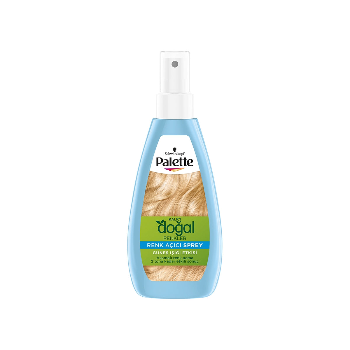 Kalıcı Doğal Renkler Renk Açıcı Sprey 150 Ml