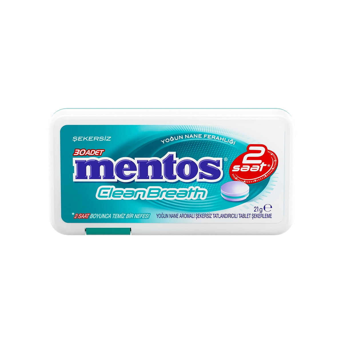 2 Saat Clean Breath Yoğun Nane Ferahlığı 21 gr