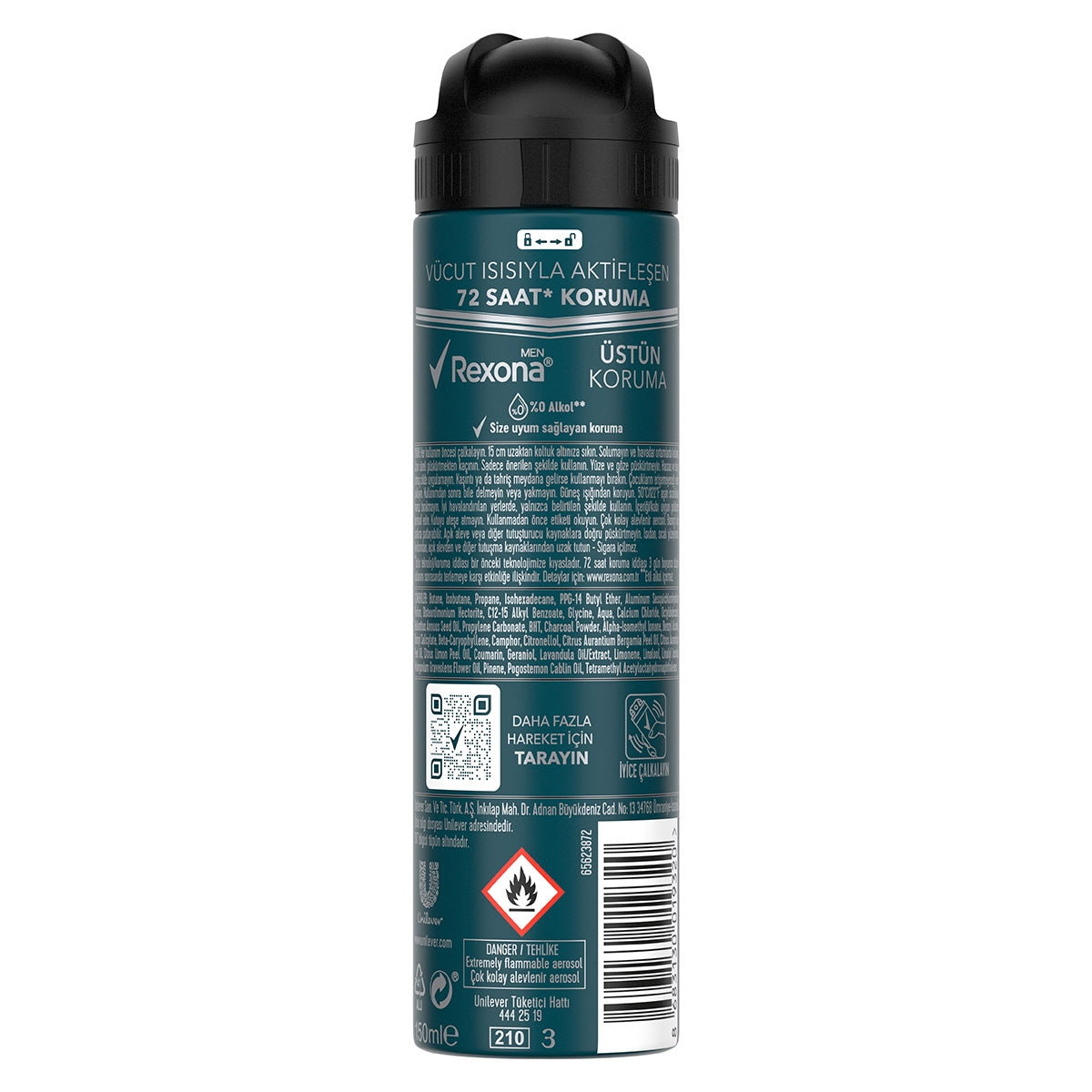 Men Charcoal Deo Sprey 150ML