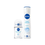 Deo Fresh Kadın Sprey 150 ML + Deo Fresh Kadın Mini Roll-on 25ML