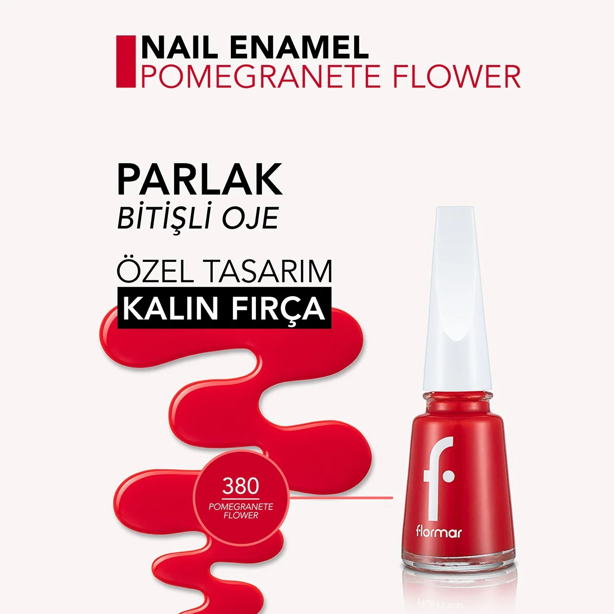 Oje 380 Pomegranate Flower