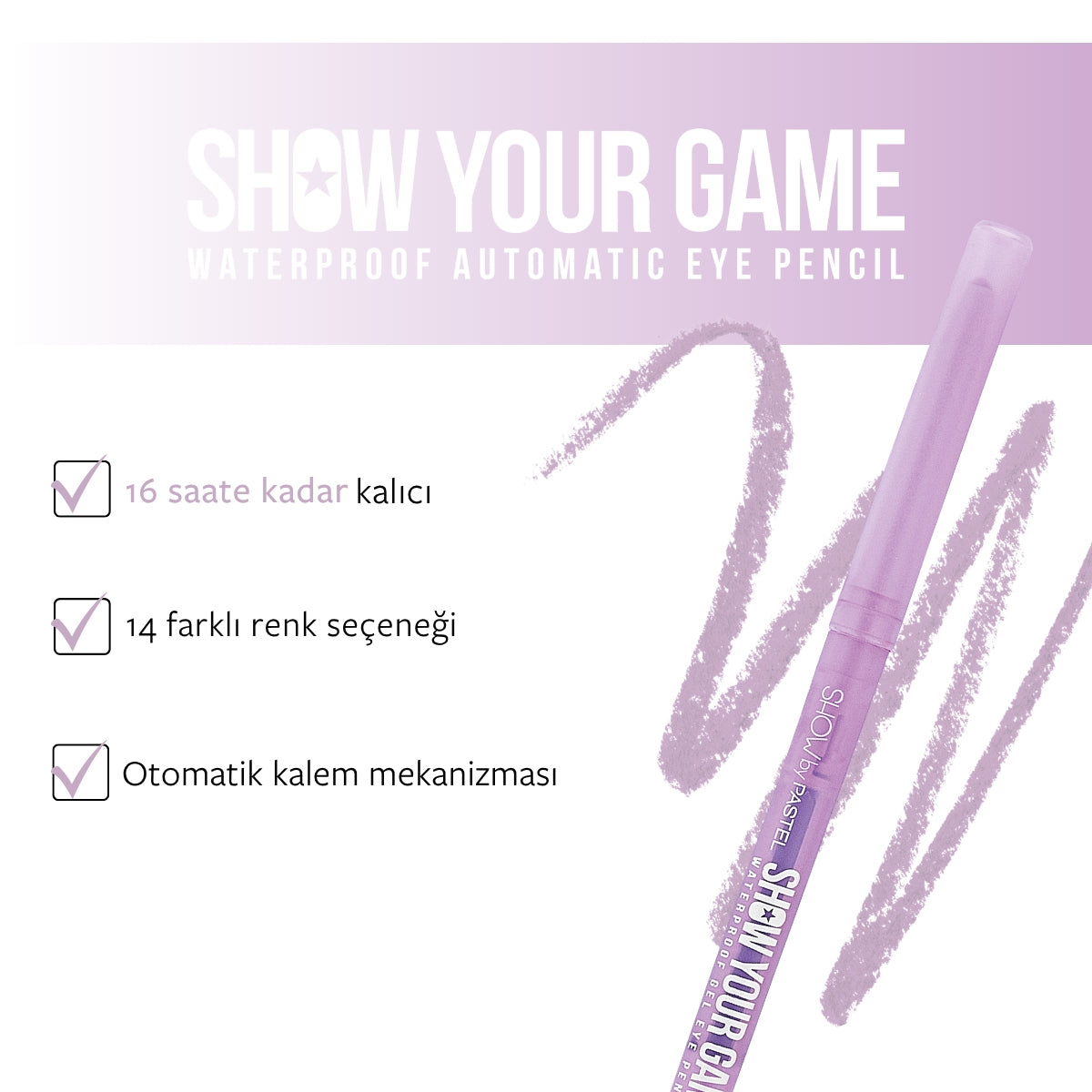 Show by Pastel Eyeliner Kalemi 404