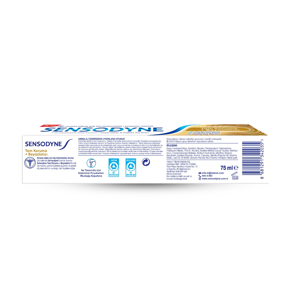 Diş Macunu Tam Koruma 75 ml + Diş Fırçası Set