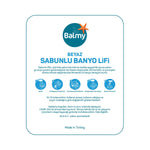 Banyo Lifi Beyaz Sabunlu