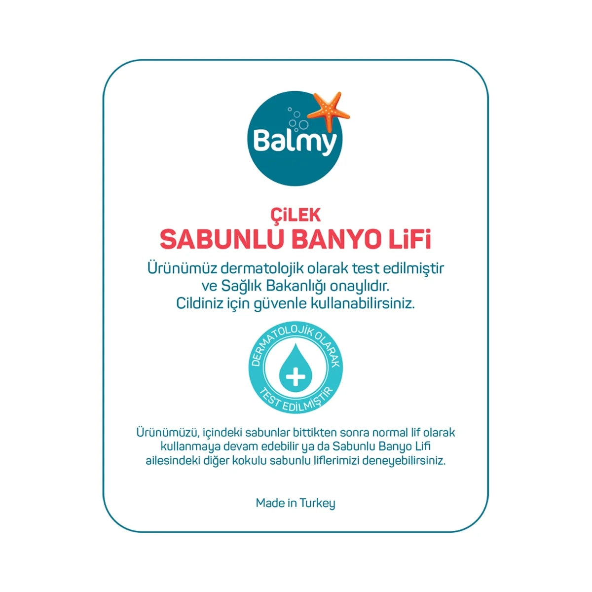 Banyo Lifi Çilek Sabunlu