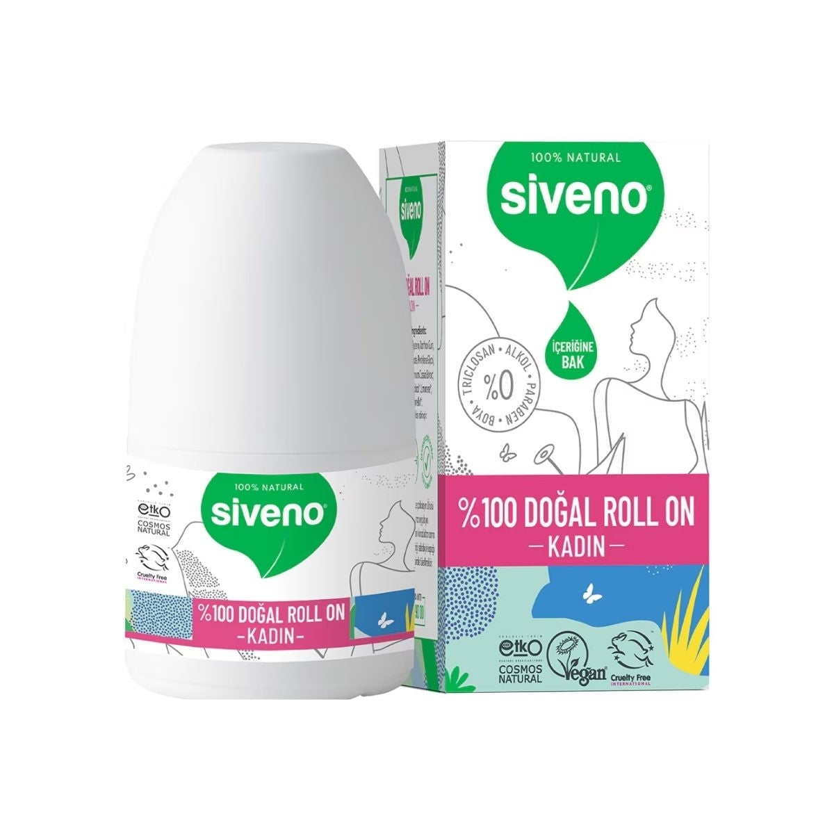 SİVENO Doğal Roll On Kadınlar İçin