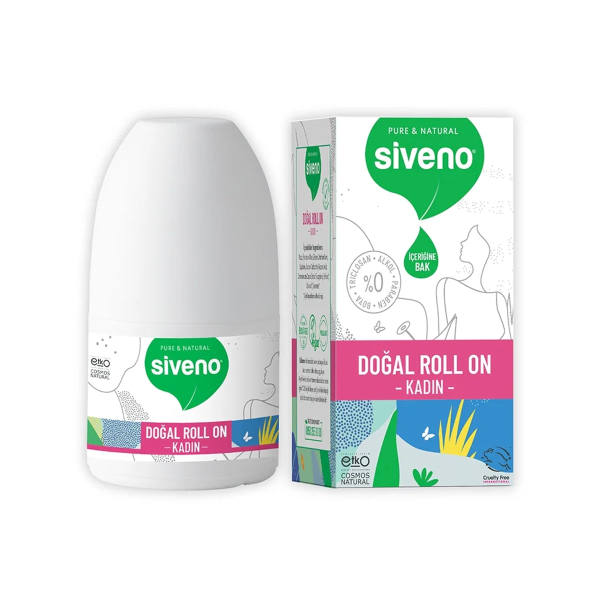 Doğal Roll On Kadınlar İçin 50 ml
