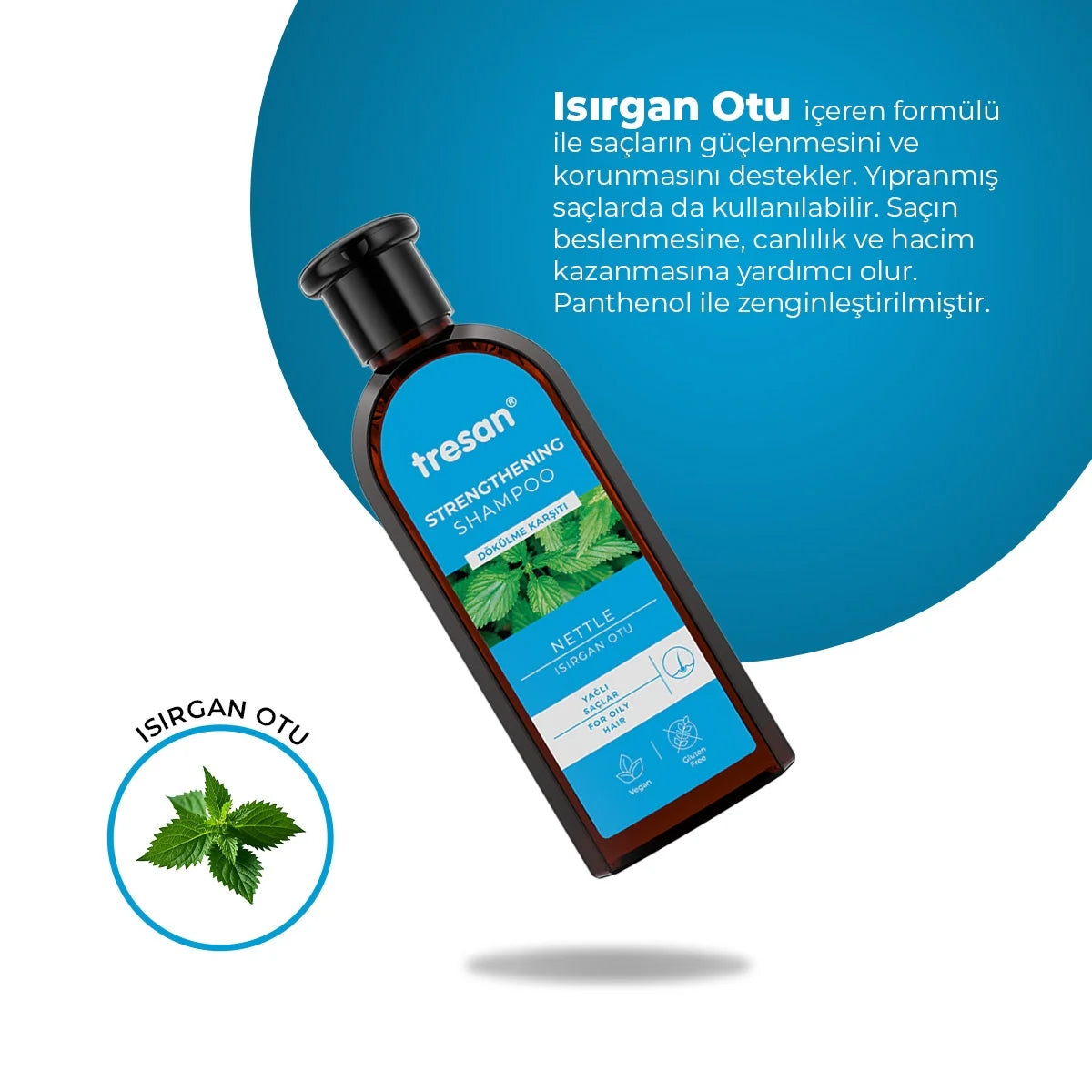 Dökülme Karşıtı Isırgan Otu Güçlendirici Bakım Şampuanı 300 ml