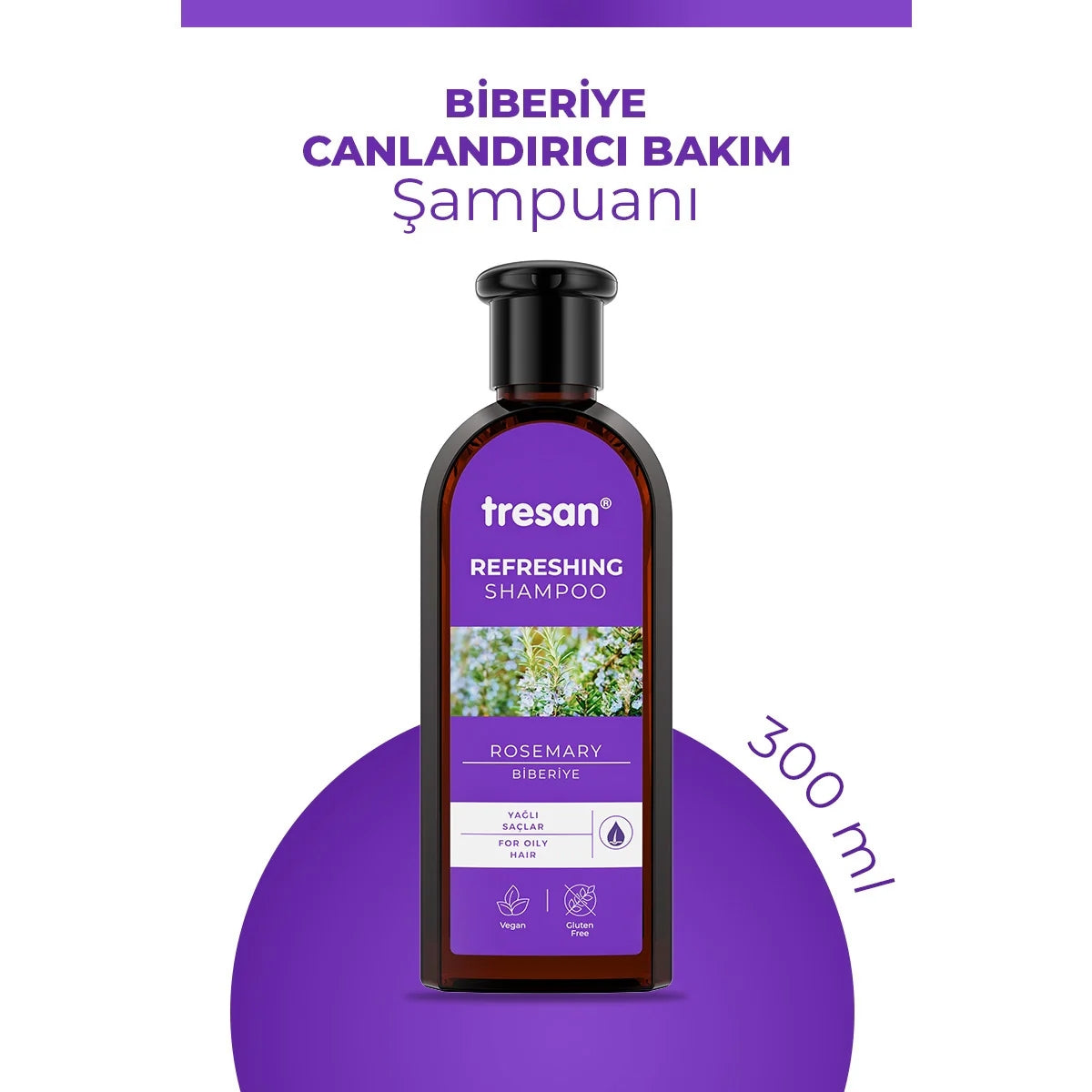 Biberiye Canlandırıcı Bakım Şampuanı 300 ml

