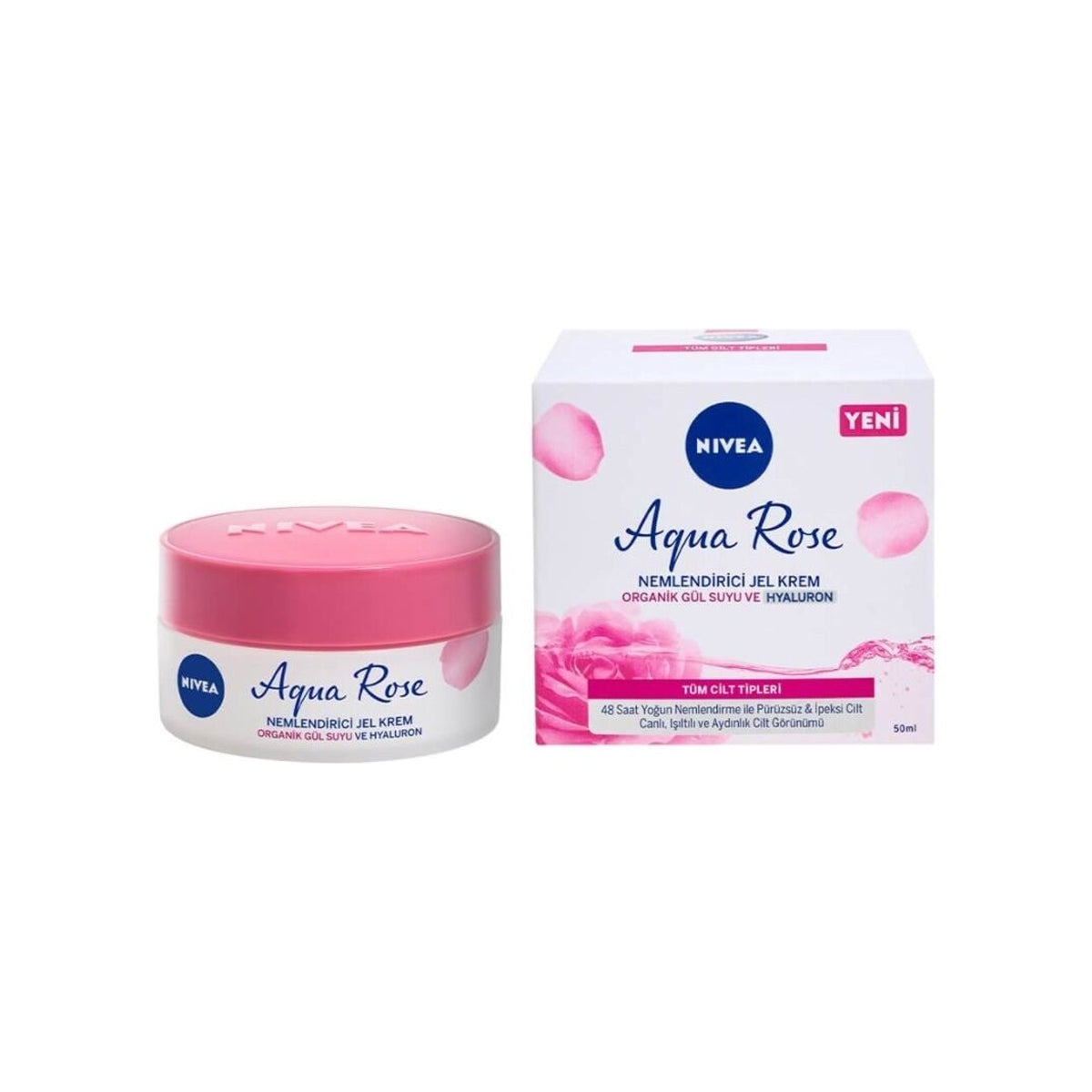 Aqua Rose Nemlendirici Jel Krem 50 ml