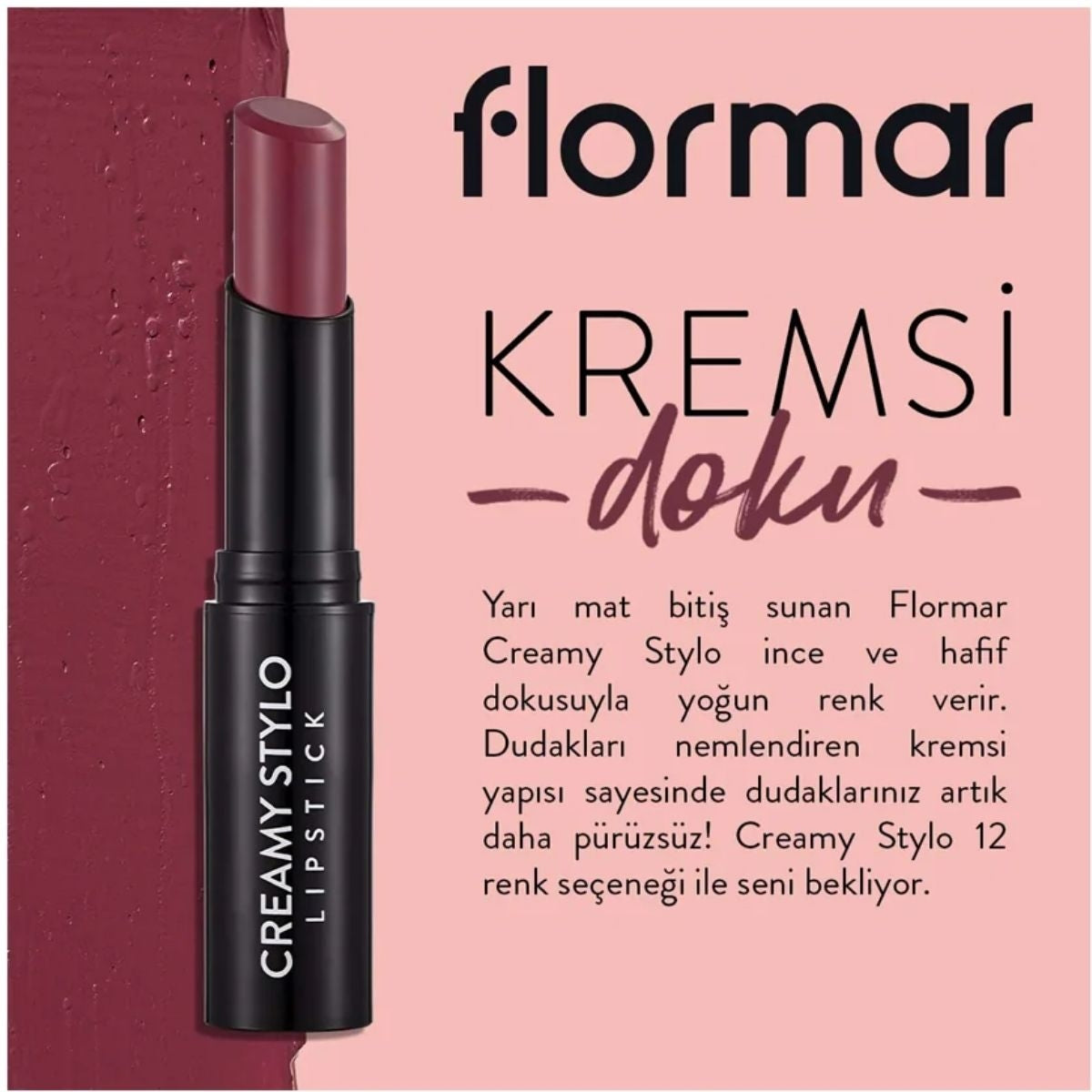 Creamy Stylo Grape Ruj-009