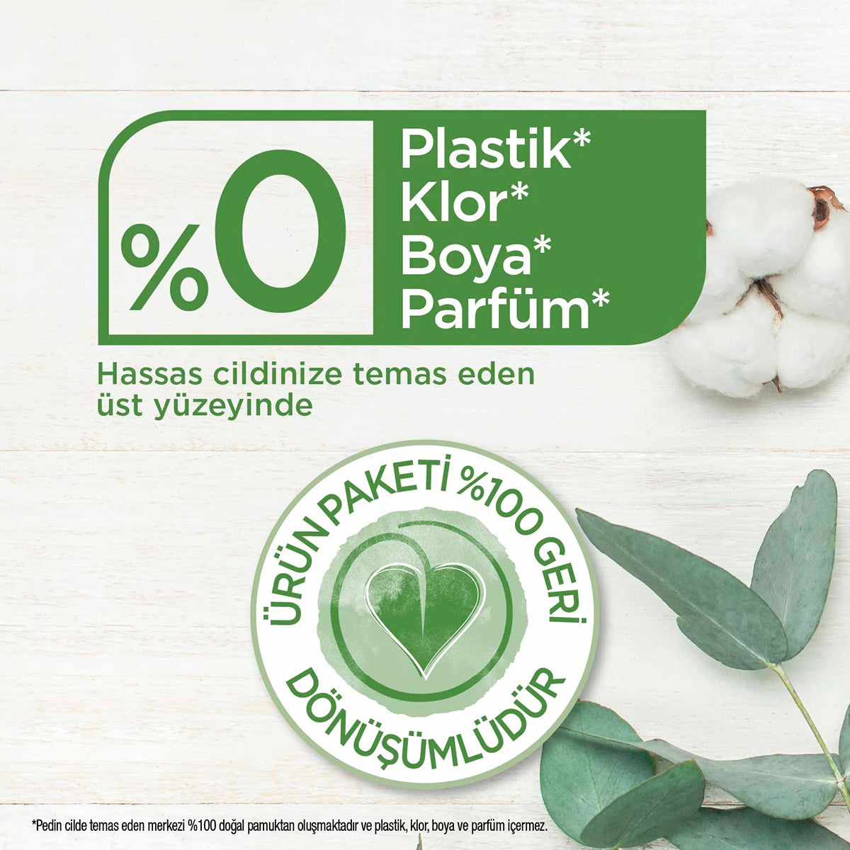 Hijyenik Ped Natural 7'li