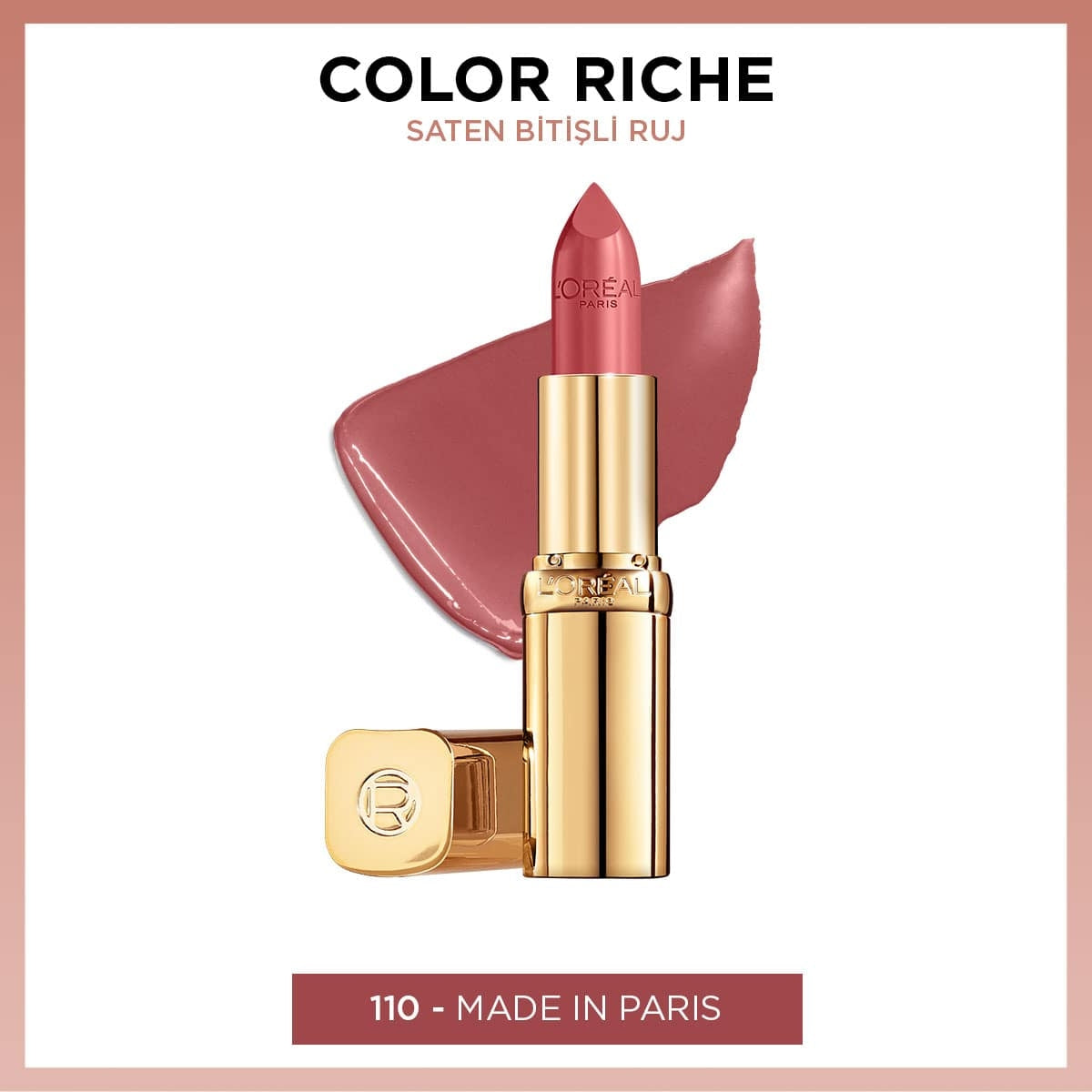 Color Rıch Ruj-110 Made In Parıs
