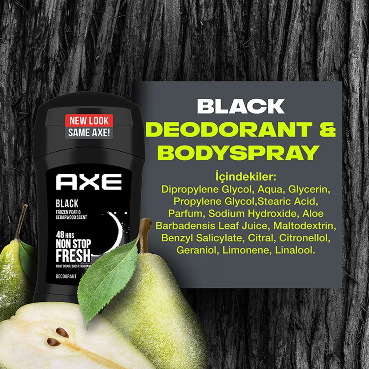Erkek Stick Black 50 ml
