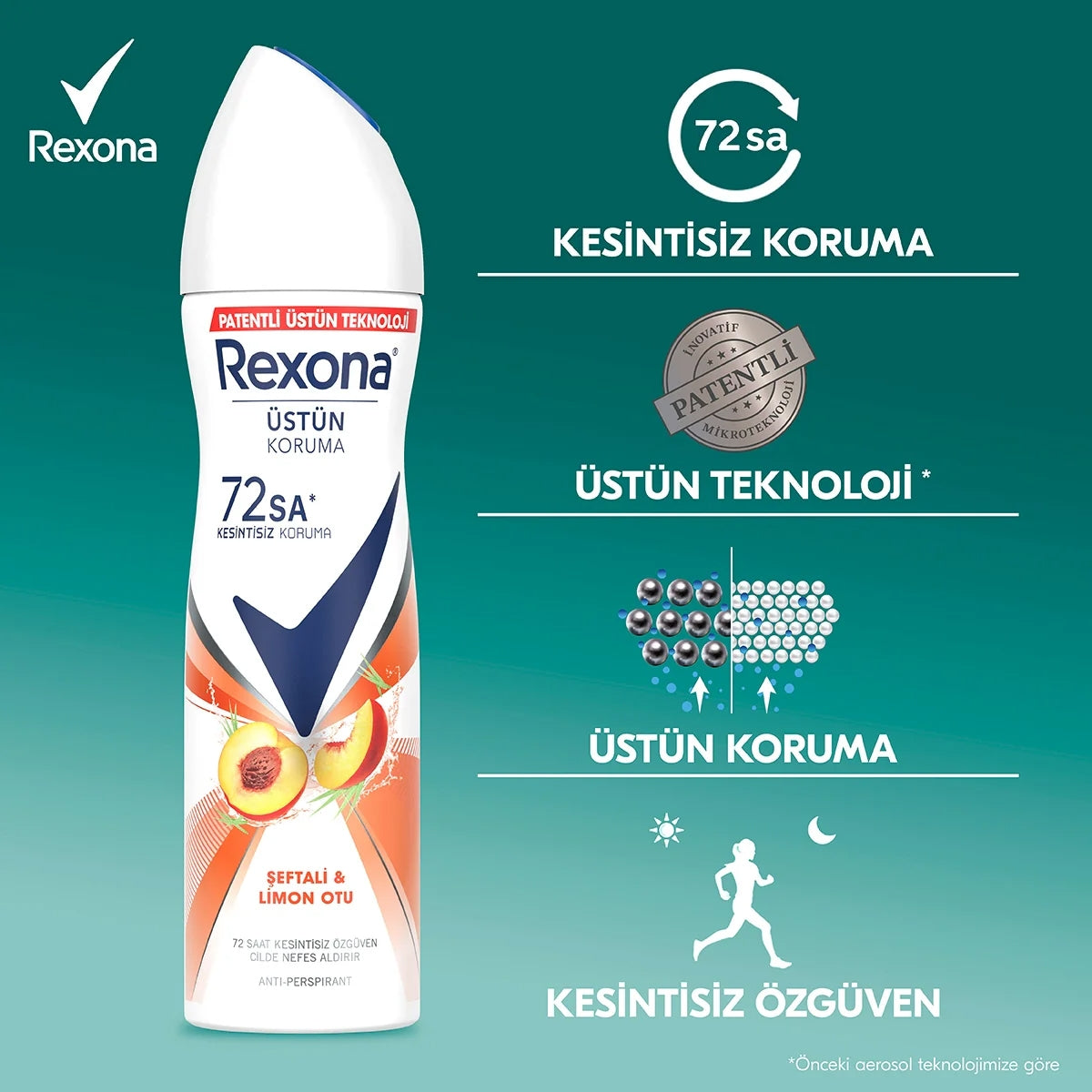 Bayan Sprey Şeftali Ve Limon Otu 150 ml
