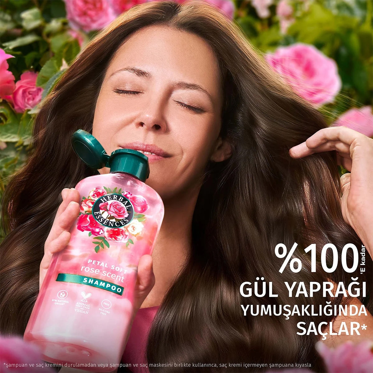 Sülfatsız Saç Kremi Gül Kokulu 250 Ml