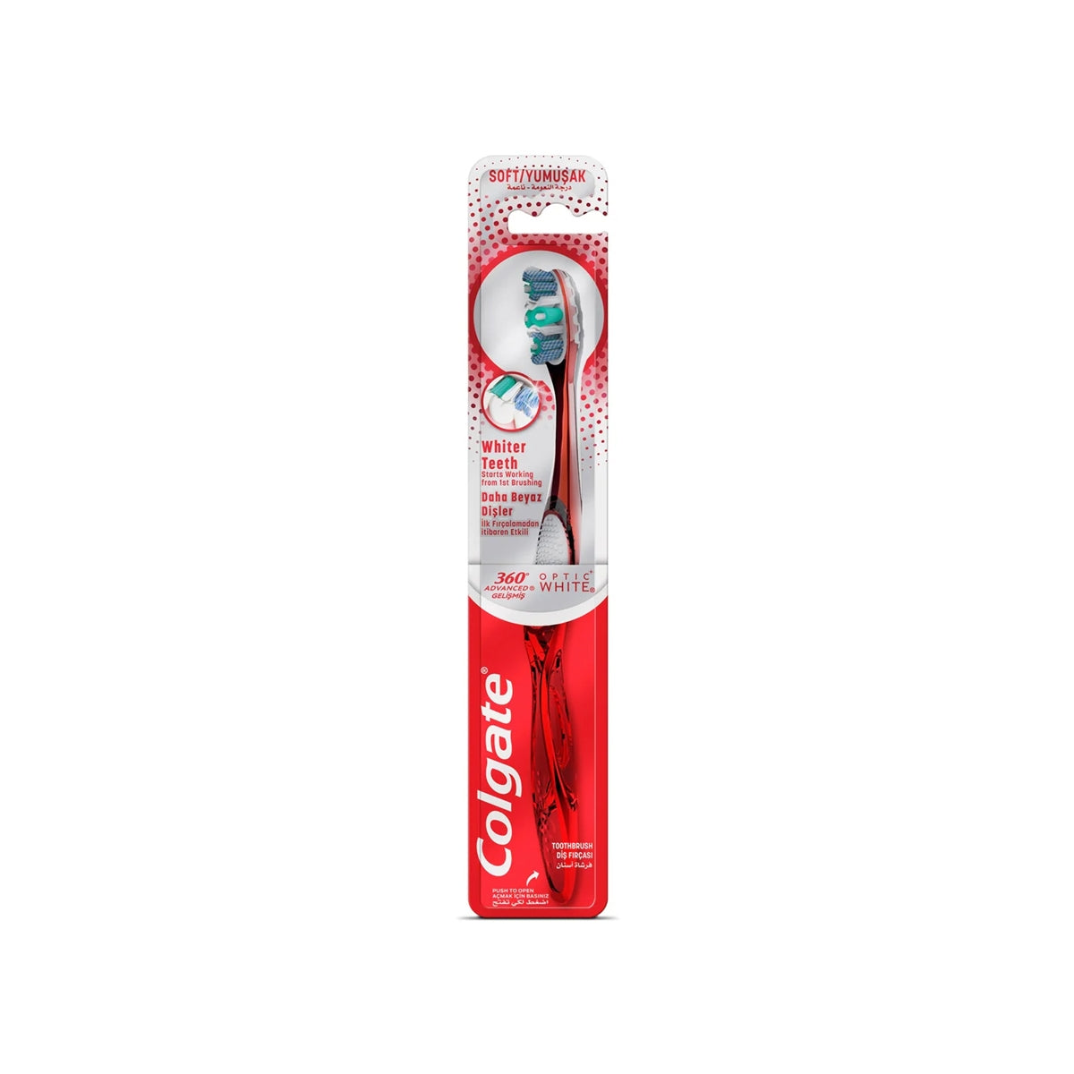 Diş Fırçası 360 Advanced Optic White