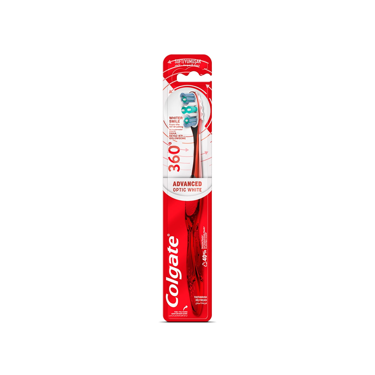 Diş Fırçası 360 Advanced Optic White