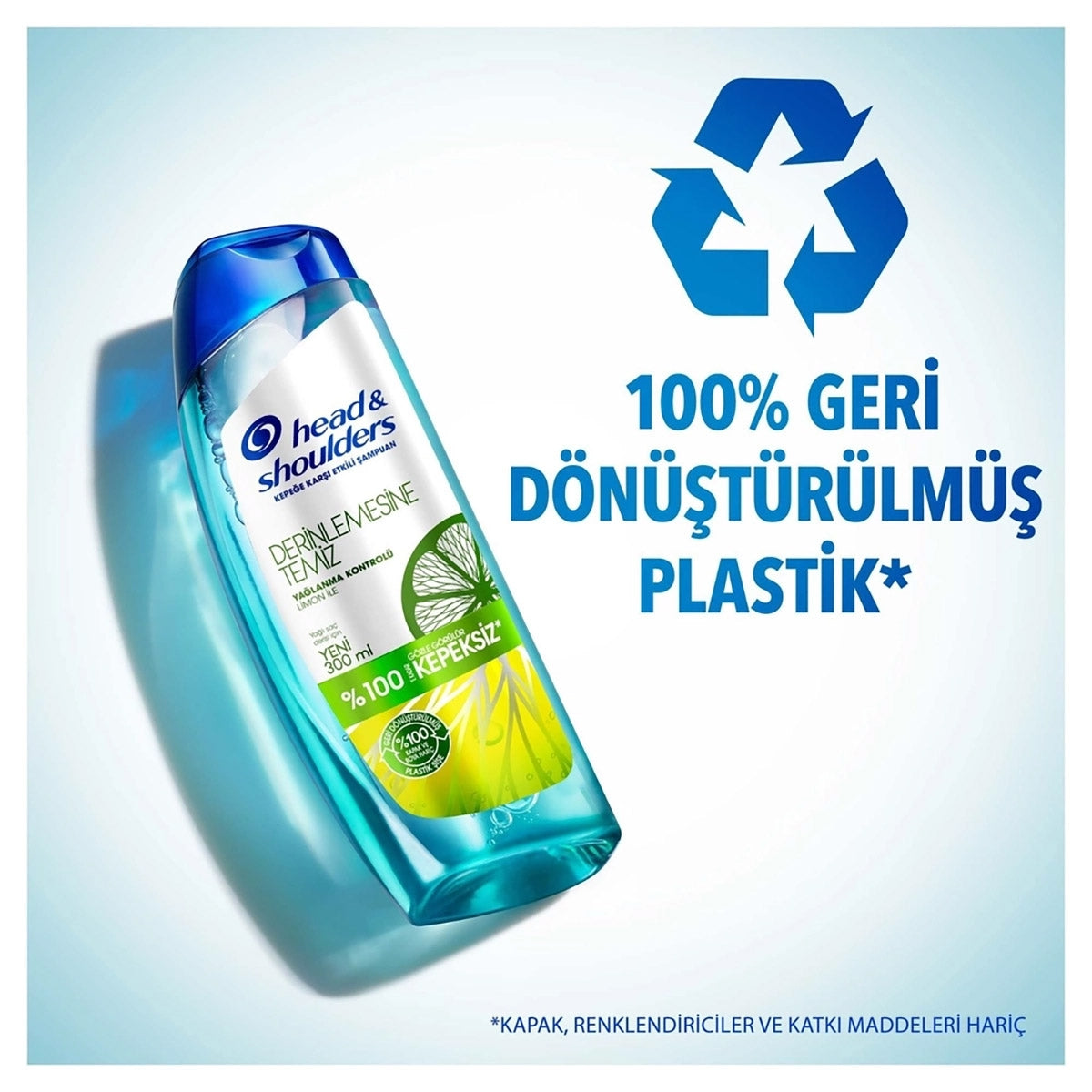 Derinlemesine Temiz Yağlanma Kontrolü Şampuan 300 ml