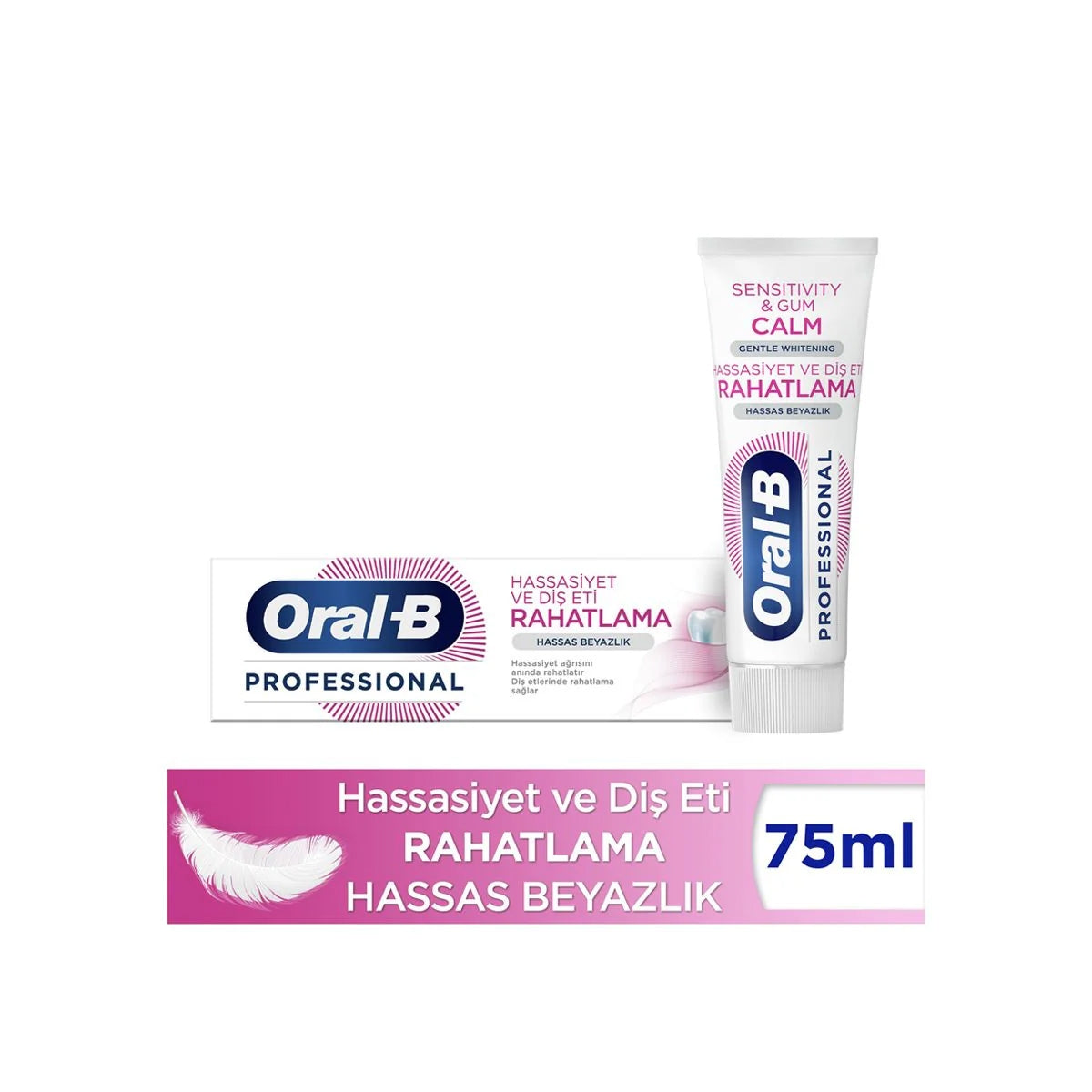 Pro Hassasiyet ve Diş Eti Rahatlatıcı Hassas Beyazlık Diş Macunu 75 ml