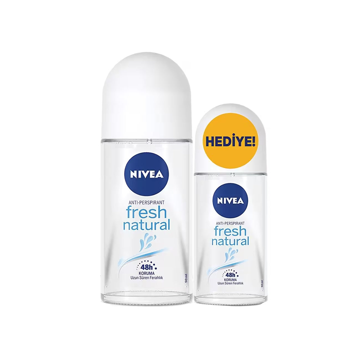 Deo Roll-On Fresh Kadın 50 Ml + Deo Roll-On Fresh Kadın 25 Ml